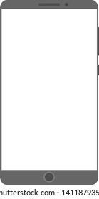 gray phone in the style of minimalism