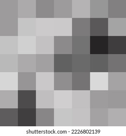Fondo de píxel gris. Ilustración abstracta. Plantilla de presentación.