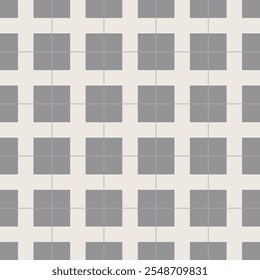 Tela escocesa gris, tejas del cemento, modelo lindo, fondo inconsútil decorativo