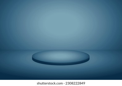 Podio gris y fondo abstracto mínimo para Halloween, forma geométrica 3d de renderización, escenario para premios en sitio web en moderno.