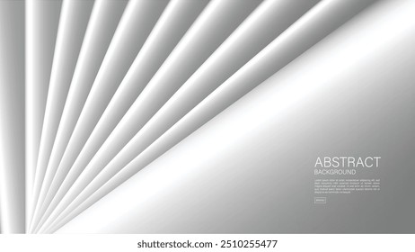 Gray polygon background, white polygon background design, Geometric vector, Minimal Texture, cover design, flyer template, advertisement, abstract background template, decoration wallpaper, vector