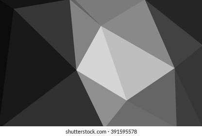 Gray polygonal illustration, which consist of triangles. Geometric background in Origami style with gradient. Triangular design for your business. Gray polygonal illustration, which consist of triangles. Geometric background in Origami style with gradient. Triangular design for your business.