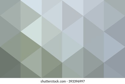 Gray polygonal illustration, which consist of triangles. Geometric background in Origami style with gradient. Triangular design for your business.