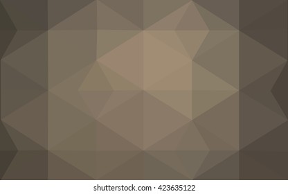 Gray polygonal illustration, which consist of triangles. Geometric background in Origami style with gradient. Triangular design for your business.
