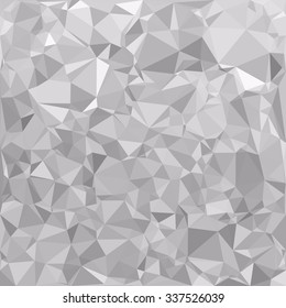 Gray Polygonal Mosaic Background, Creative Design Templates