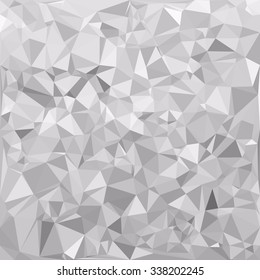 Gray Polygonal Mosaic Background, Creative Design Templates