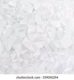 Gray Polygonal Mosaic Background, Creative Design Templates