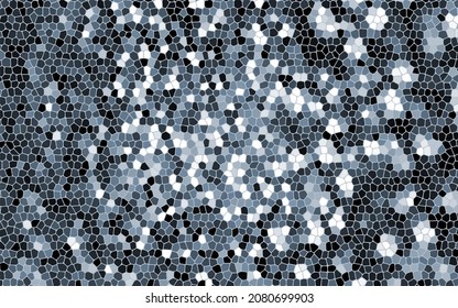 Gray polygonal mosaic background, a modern vector background for a banner