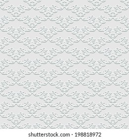 Gray Prominent Seamless Geometric Pattern