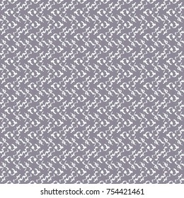 Gray purple  twill pattern. Wool textile fabric. Abstract vector.