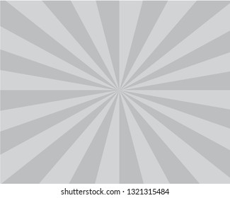 Gray rays poster. Popular ray star burst background television vintage. White and light-red abstract texture with sunburst, flare, beam. Retro art design. Sun glow bright pattern. Illustration. - Illu