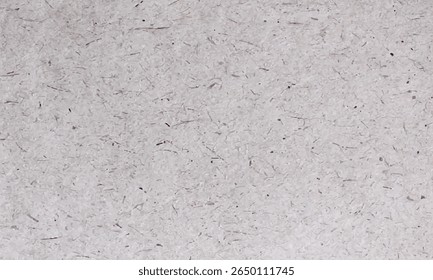 Gray recycled craft cardboard vector texture with natural fibers, organic speckles and subtle paper grain for eco design projects