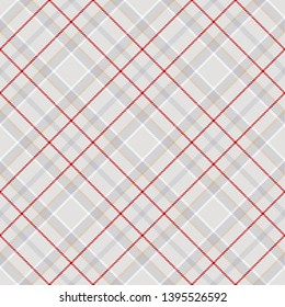 Gray  and  Red  Tartan Plaid Scottish Seamless Pattern. Texture from tartan, plaid, tablecloths, shirts, clothes, dresses, bedding, blankets and other textile