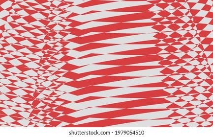 tapiz rojo gris diseño moderno con patrones creativos