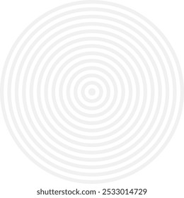 Gray rings on a white background. Geometric figures. Trendy pattern for wallpaper or web design.