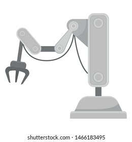 Gray robotic hand. Vector illustration on white background. - Powered by Shutterstock - Get 15% off with code: PIKWIZARD15