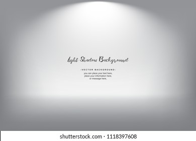 Gray room abstract gradient vector background