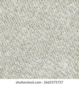 Gray, rough, durable fabric made of wool. Old woolen blanket with thin stripes on the diagonal. The texture of a felt type. Abstract vector seamless.