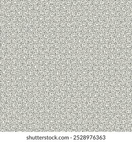 Gray rough fabric with knots and tangled threads. Floor carpet texture. Grainy background. Abstract vector seamless.