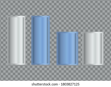 gray sachets packings products with condom vector illustration design