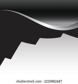 Gray scale abstract background line shape