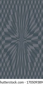 Gray scale abstract cubes paint background. Modern screen vector design for mobile app