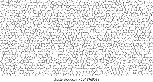 gray scale abstract mosaic outline background