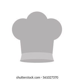 gray scale silhouette of chefs hat