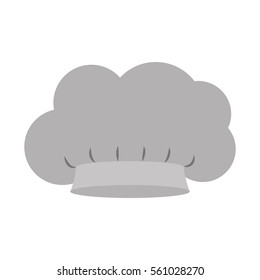 gray scale silhouette of chefs hat