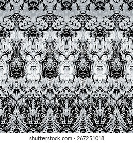 Gray scale vintage design