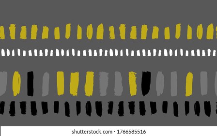 gray seamless pattern for unisex clothing textile in ethnic style