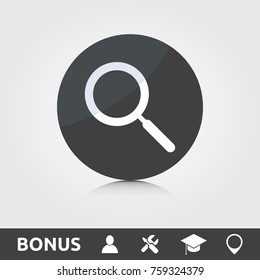 Gray Search icon