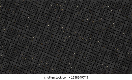 Gray shaded square background with yellow sparks inside