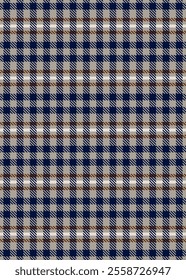 Gray shepherd check pattern, tartan check pattern seamless background illustration vector data