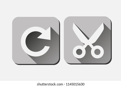 Gray signal to recharge and cut.