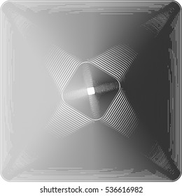 gray silver color blend gradient rounded square vector