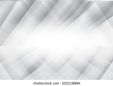 Gray and Silver geometric abstract background, Vector illustration with copy space, Modern design