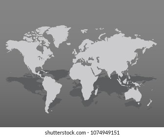 51,873 Global Map Gray Images, Stock Photos & Vectors | Shutterstock