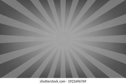 Gray simple sunshine color background illustration