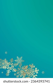 Gray Snow Vector Bronze Background. Abstract White Snowflake Design. Snowfall Light Pattern.