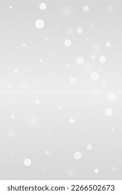 Fondo Gris Gris Vector De Cascada De Nieve Gris. fondo mágico de copo de nieve. Fondo de escritorio del cielo blanco. Nuevo patrón de nieve.