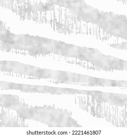 Gray Splashed Watercolor Effect Textured Striped Pattern