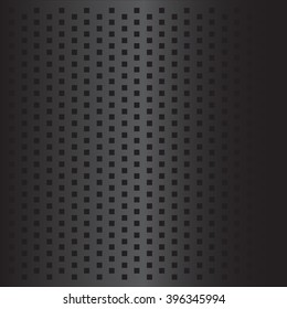 Gray square mesh in dark gradient shadow vector illustration.