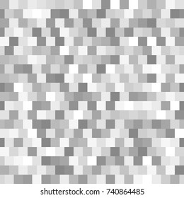 Gray square pattern. Seamless vector