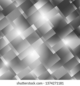 Gray squares abstract background. Vector illustration.