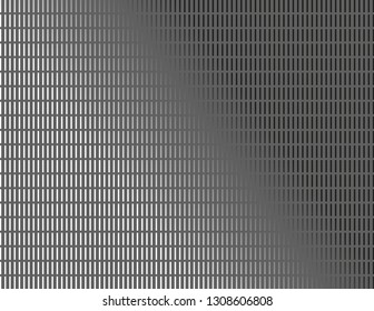 Gray squares mosaic on black background