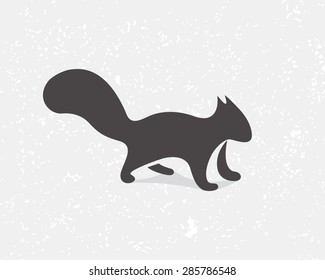  Gray squirrel logo or icon