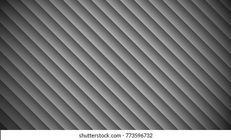 Gray stripes, dark shadow front Create as vector. Can be used as a banner ad, background, or promotion.