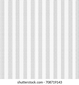 gray stripes vertical. grey dotted line. abstract white background. monochrome grunge texture. halftone effect. vector illustration