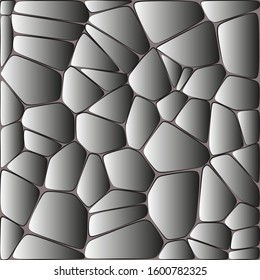 
Gray stylish geometric stones background. Design element. Brochure Template